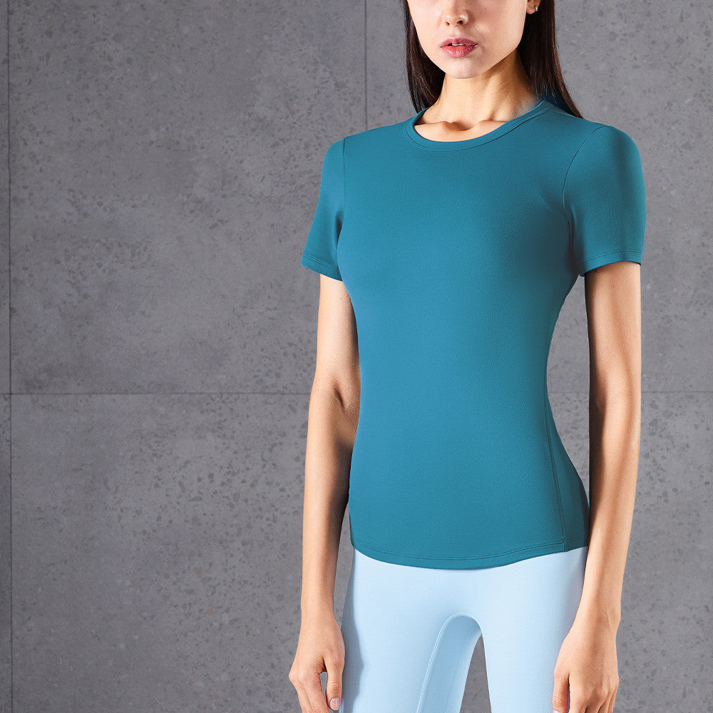 Slim Sports Top Short-Sleeved T-Shirt