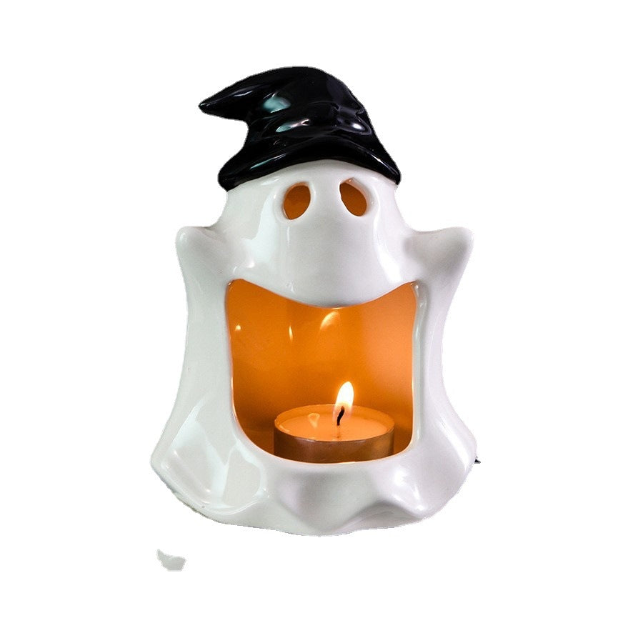 Halloween Ghost Festival Ceramic Craft Ornaments