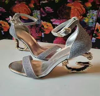 DG Gold high heels