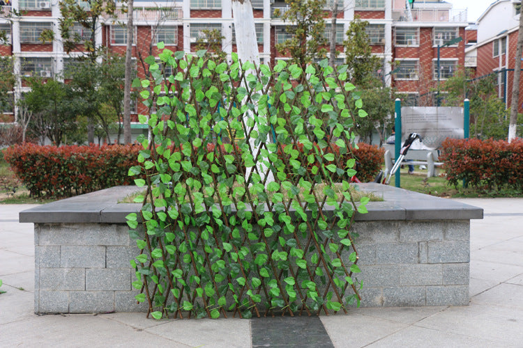 Simulation Garden Outdoor Wooden Fence