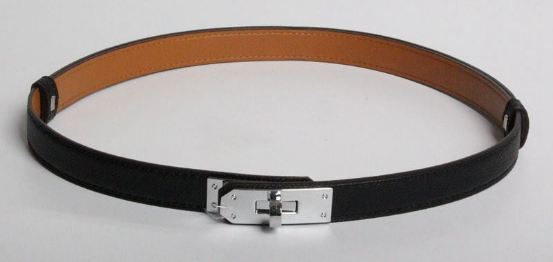 H home 2021 new kelly leather thin belt