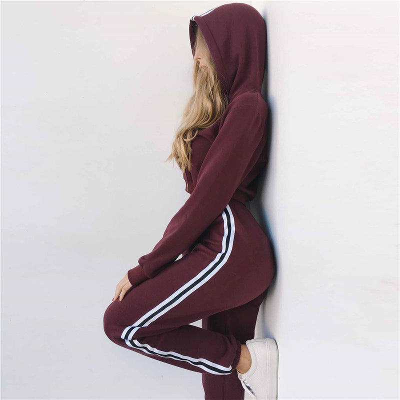 Summer women's new hooded sweater