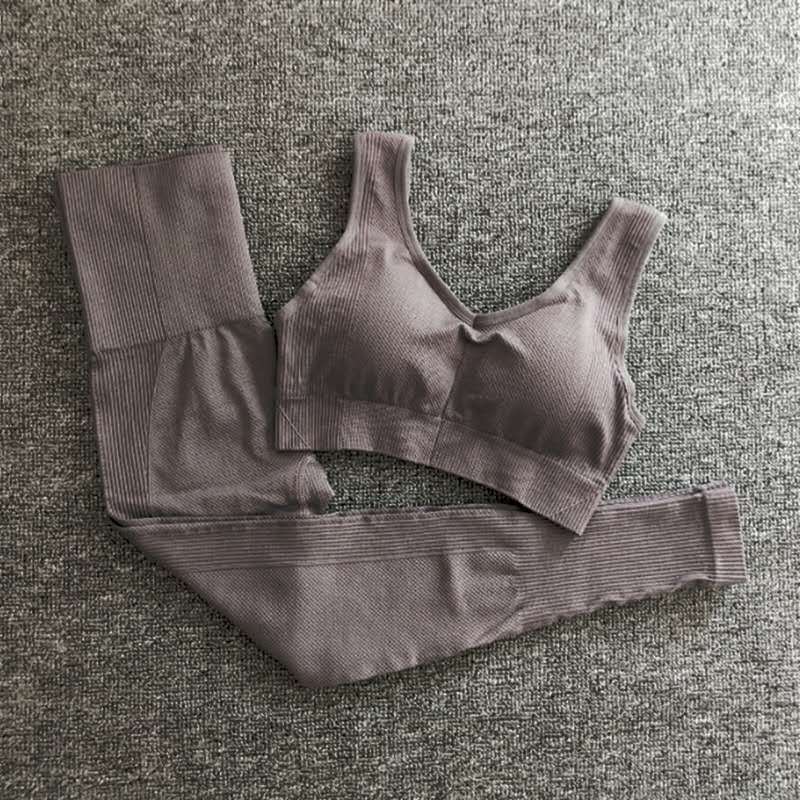 Ribbed yoga set