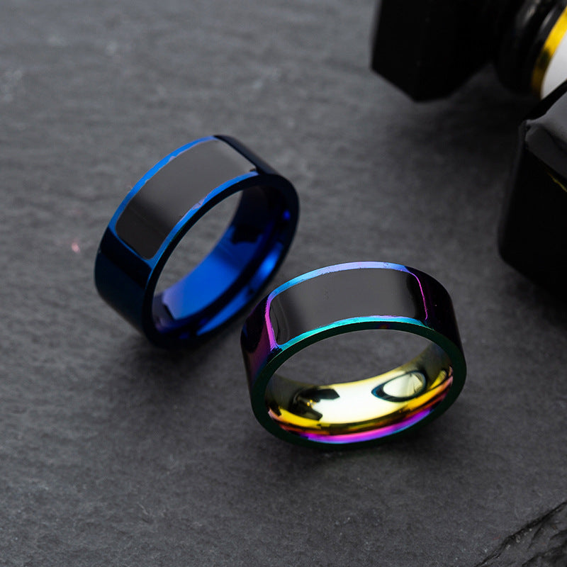 New Titanium steel NFC Smart Ring