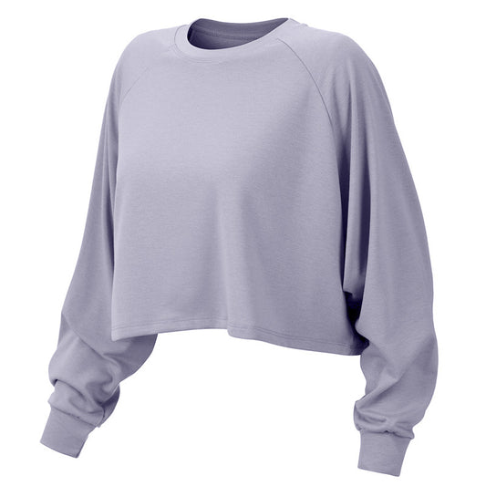 Workout Clothes Long-Sleeved Women's Casual Loose Sports Top
