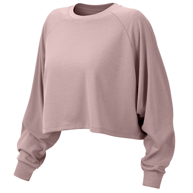 Workout Clothes Long-Sleeved Women's Casual Loose Sports Top