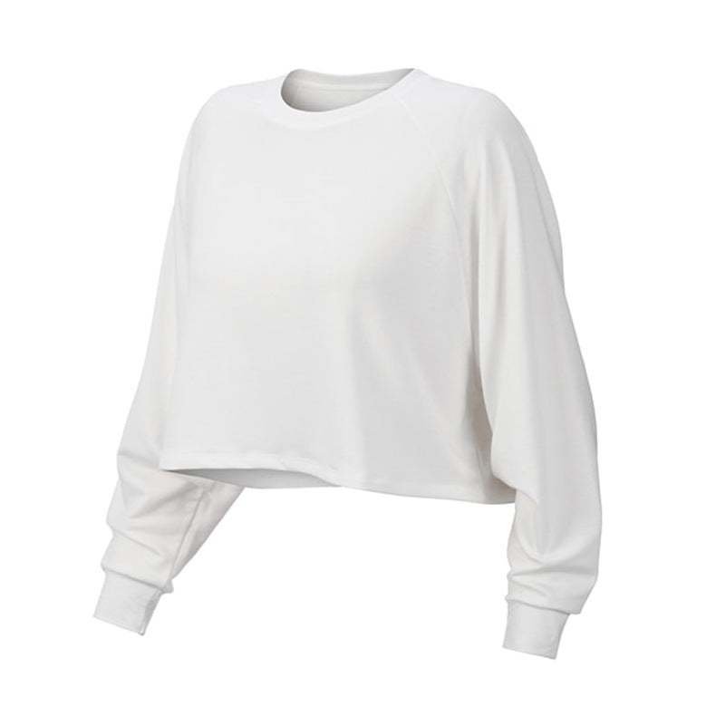 Workout Clothes Long-Sleeved Women's Casual Loose Sports Top