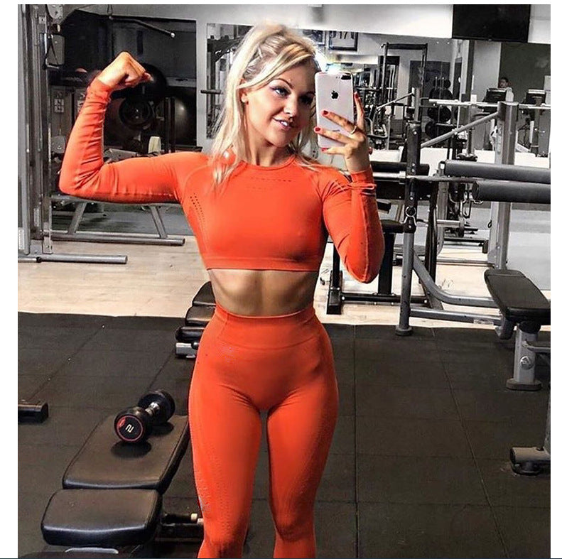 Long Sleeve Sports Yoga Tops for Fitness or Fun