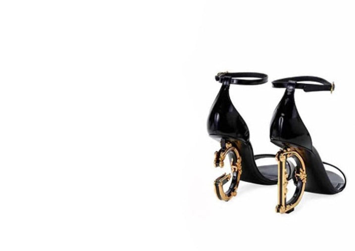 DG Gold high heels