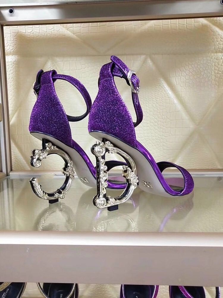 DG Gold high heels