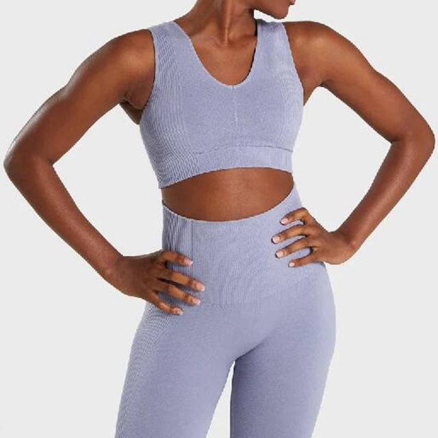 Ribbed yoga set