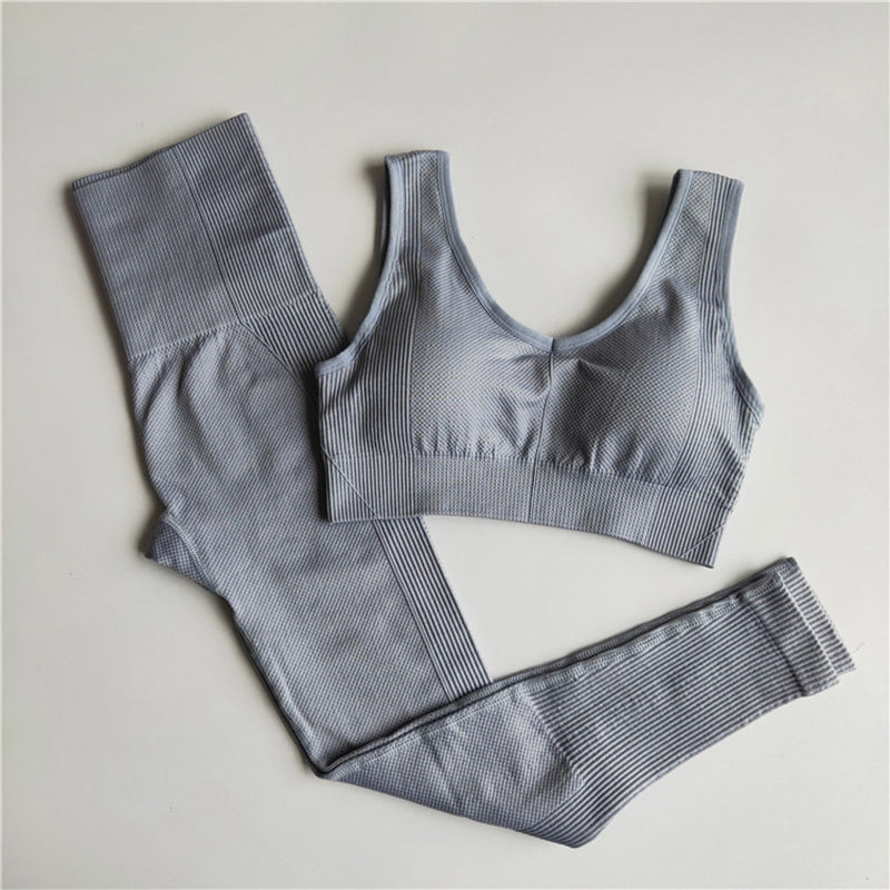 Ribbed yoga set