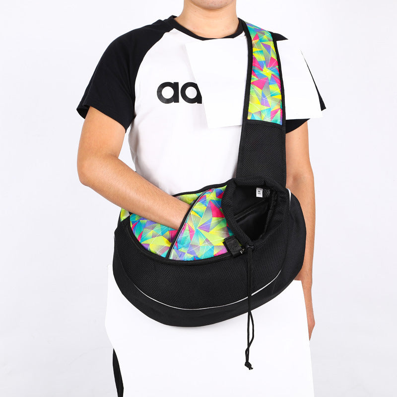 Carrying Pets Bag Outdoor Portable Crossbody Bag For Dogs Cats Pet