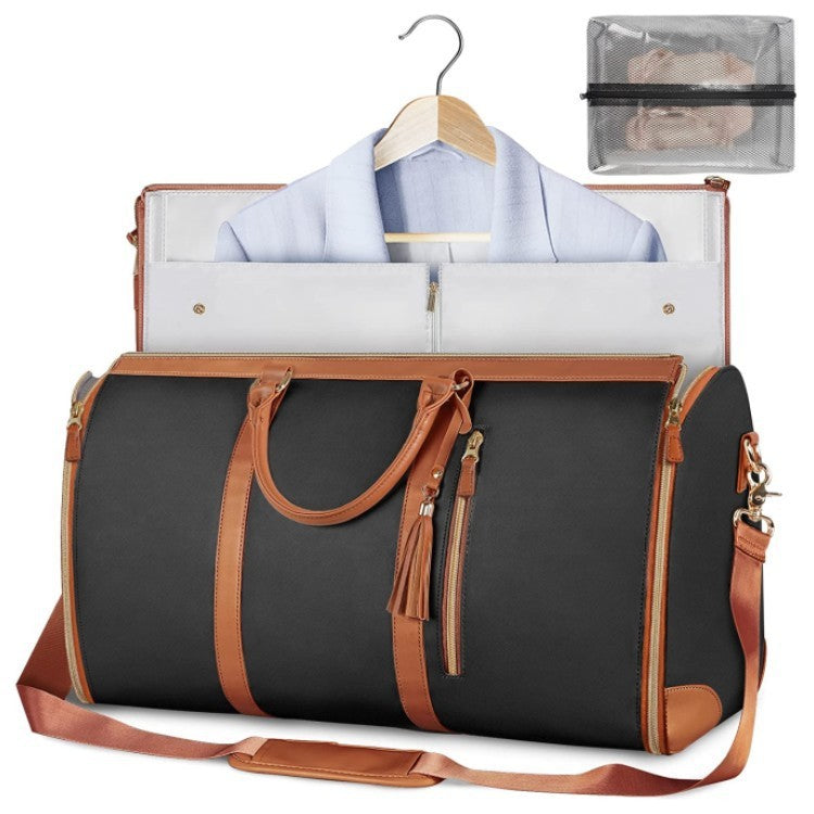 Large Capacity Travel Duffle Bag Folding Suit Bag Waterproof Clothes Tote