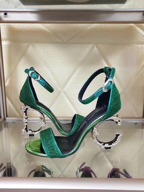 DG Gold high heels