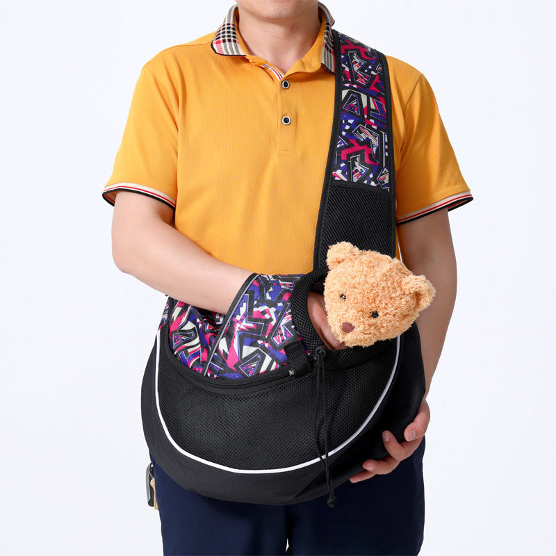 Carrying Pets Bag Outdoor Portable Crossbody Bag For Dogs Cats Pet