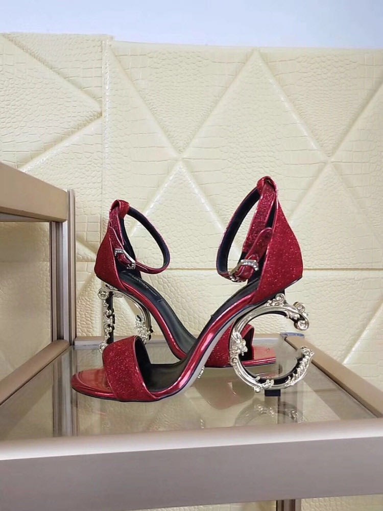 DG Gold high heels