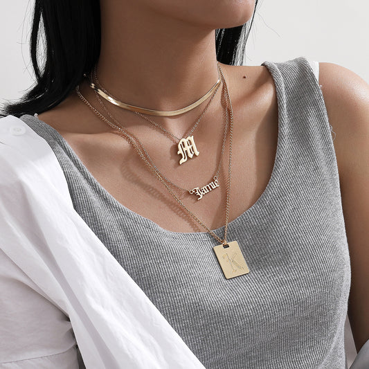 Jewelry Elegant Temperament Multi-layer Tassel Necklace For Women