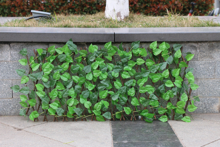 Simulation Garden Outdoor Wooden Fence
