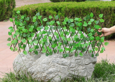 Simulation Garden Outdoor Wooden Fence