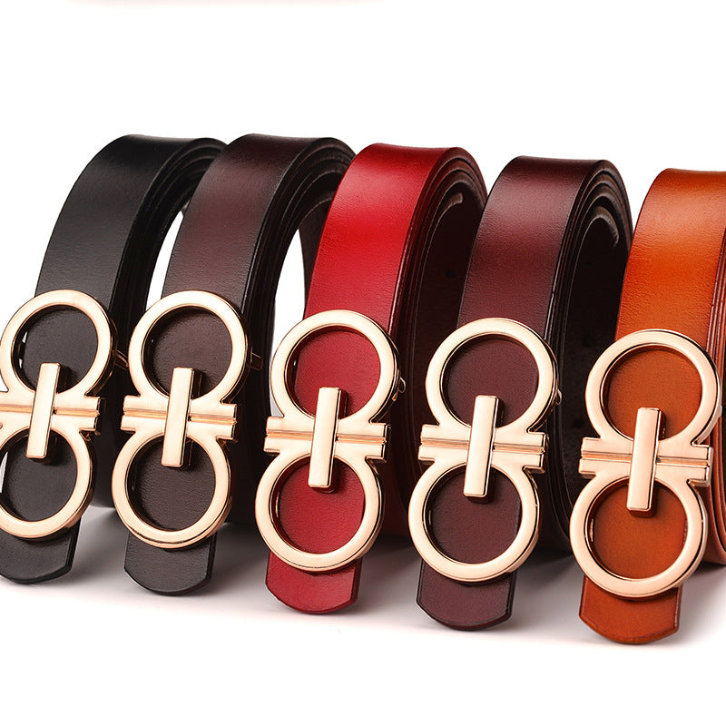 Designer Belt Women Strap High Quality Genuine Leather