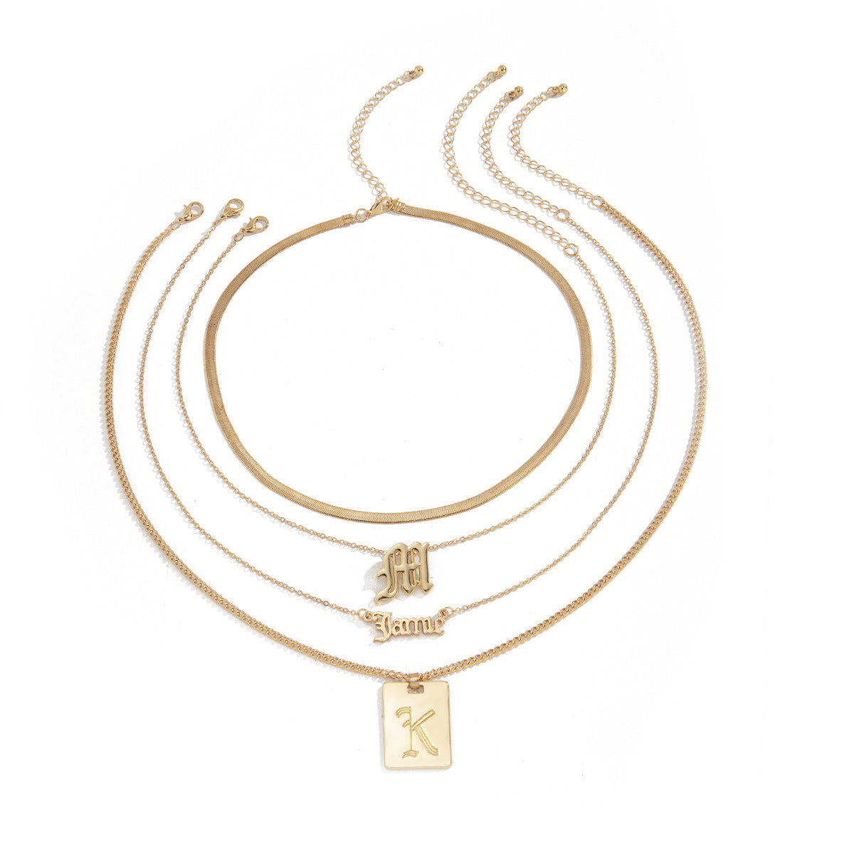 Jewelry Elegant Temperament Multi-layer Tassel Necklace For Women