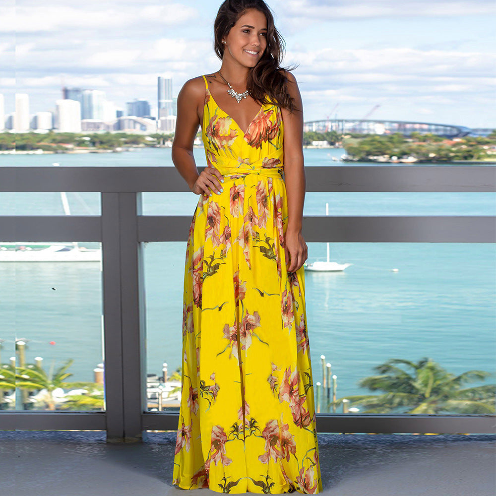 LOW back beach dress