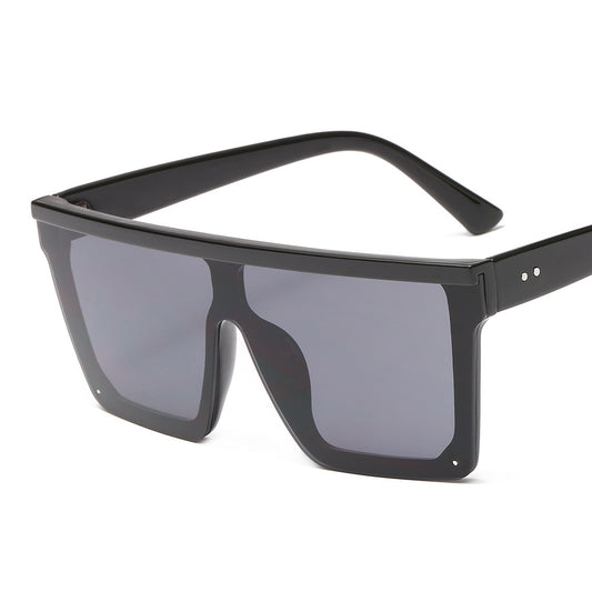Unisex One Piece Square Sunglasses