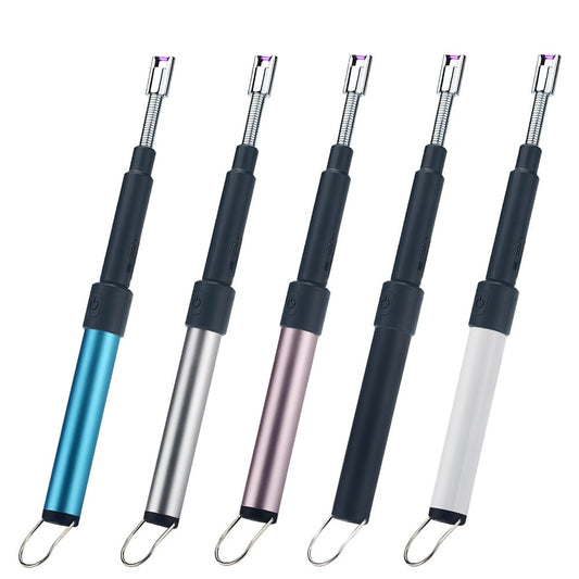 Retractable Usb Kitchen Outdoor Barbecue Camping Pulse Lighter